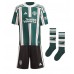 Billige Manchester United Victor Lindelof #2 Børnetøj Udebanetrøje til baby 2023-24 Kortærmet (+ korte bukser)